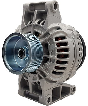 Alternator, Mercedes-Benz Actros HD10LBH BELL B40 B45E Bosch-type, 24V, 100A,  Side Mount, 5 pin - ALT10130A
