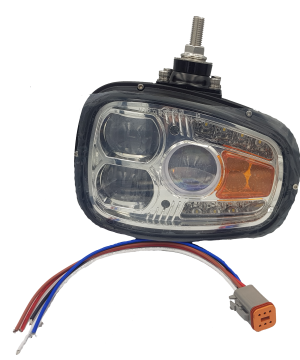 Universal N500 complete headlight, right hand side, low/high beam - DCB-9060-R