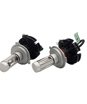 Headlight Globe set, H4 LED, 6000 Kelvin, 3 pin  - DCB-LEDH4