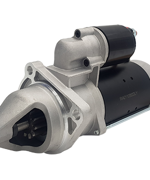 Starter motor, Ev MAN (0826-engine), 24 volt, 11 teeth, 4.0 kilowatts, 3 hole, open right - STR1216