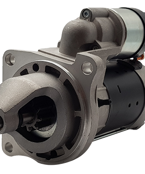 Starter motor, EV New Holland Tractor, 12 volt, 9 teeth