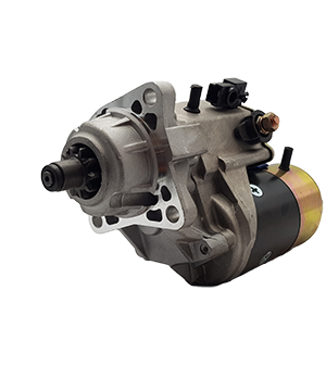 Starter motor, Caterpillar 428C, 12 volt, right-handed, 3 hole - 228000-7500