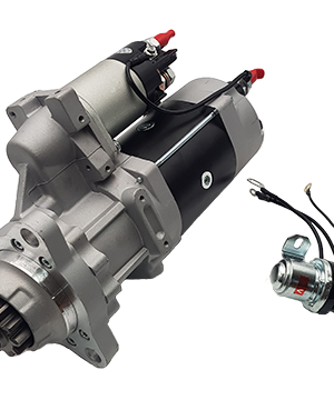 Starter motor, PG260l mercury / OMC / Volvo / Penta, 24V, 11 Teeth, 39MT Rotating head isx  - STR2624