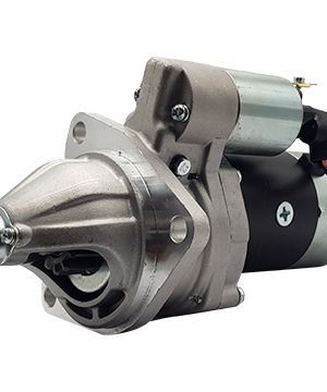 Starter motor, Yanmar Tractor / Marine / Industrial, 12 volt, 11 teeth