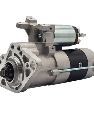 Starter motor, Mitsubishi Canter / Fuso 4D33, 24 volt, 9 teeth - STR5058A