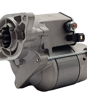 Starter motor, Kubota / Case diesel, 12 volt, 9 teeth, 1.4 kilowatts - STR6077
