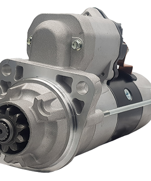 Starter motor, John Deere Grader PA90S, 24V, 10T, 7.8KW, 3 hole, open right - STR6279