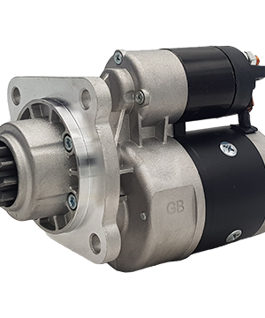 Starter motor, John Deere / CASE, 12 volt, 10 teeth, 3.0 kilowatts - STRX734
