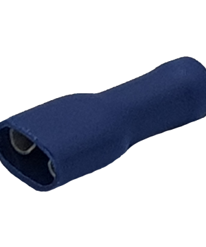 TERMINAL BLUE SPADE FEMALE FUL, 50 pack - T1542