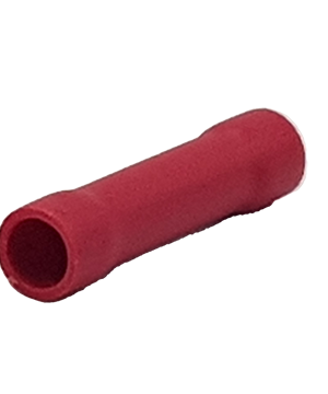 TERMINAL RED BUTT CONNECTORCONNECTOR, 50 pack - T545