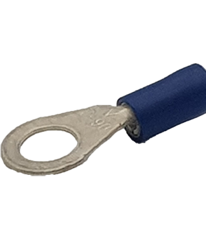 TERMINAL BLUE EYE 6MM HOLE, 50 pack - T560