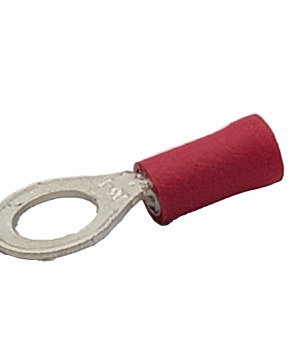 TERMINAL RED EYE 6MM6MM, 50 pack - T745