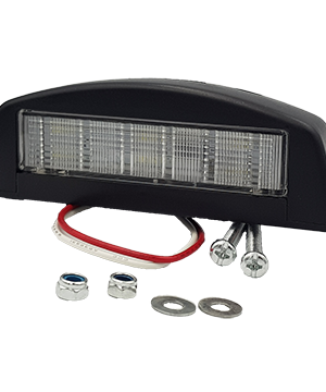 N/PLATE LAMP LED BLK - TL31LED